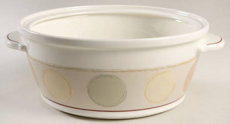 Mocha Java 2.5 Qt Round Casserole No Lid