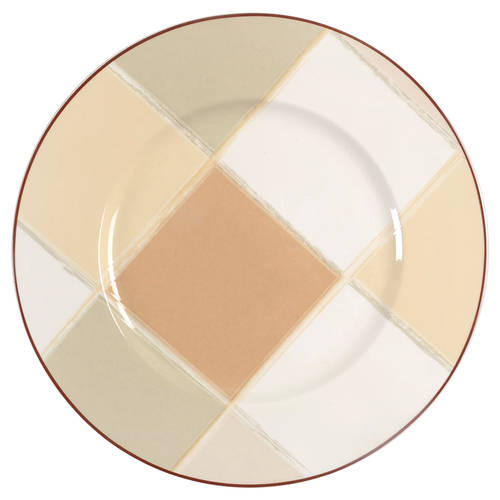 Mocha Java Accent Luncheon Plate