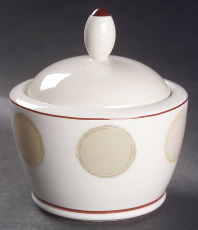 Mocha Java Sugar Bowl & Lid
