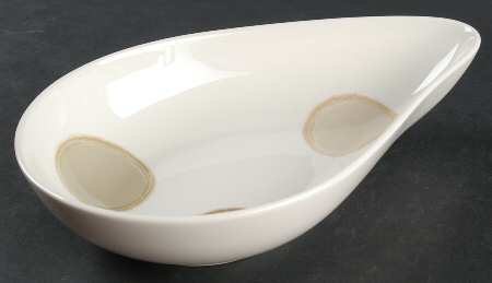 Mocha Java Medium Teardrop Dish