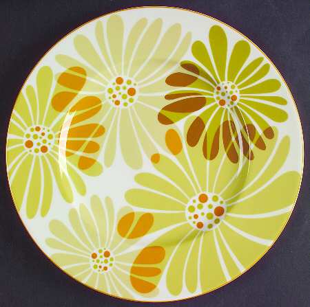 Serene Meadow Accent Luncheon Plate