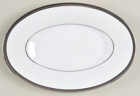 Regina Platinum Relish/Butter Tray