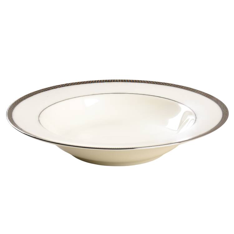 Sorrento Platinum Large Rim Soup Bowl