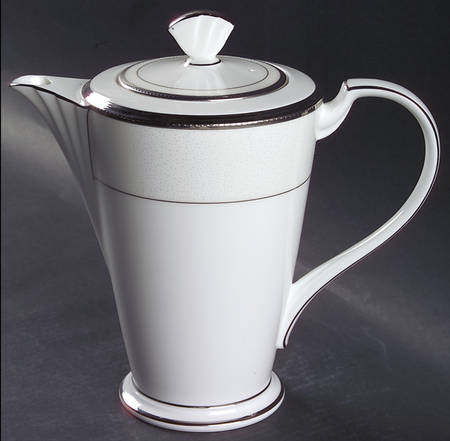 Champagne Pearls Coffee Pot & Lid