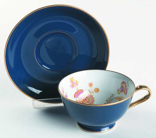 4144 Footed Cup & Saucer Set