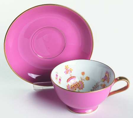4148 Footed Cup & Saucer Set