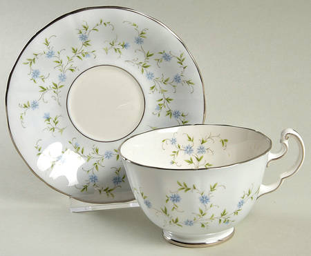 Enchantment Footed Cup & Saucer Set