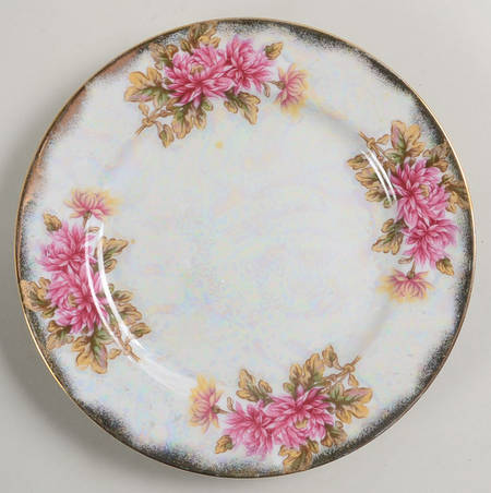 Flower of The Month Salad Plate