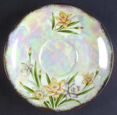 Flower of The Month Saucer for Footed Cup