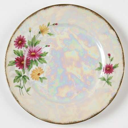 Flower of The Month Salad Plate