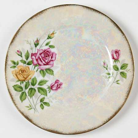 Flower of The Month Salad Plate