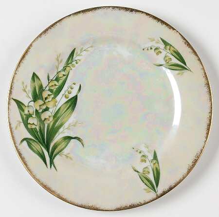 Flower of The Month Salad Plate