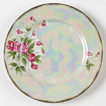 Flower of The Month Salad Plate