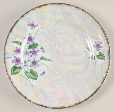 Flower of The Month Salad Plate