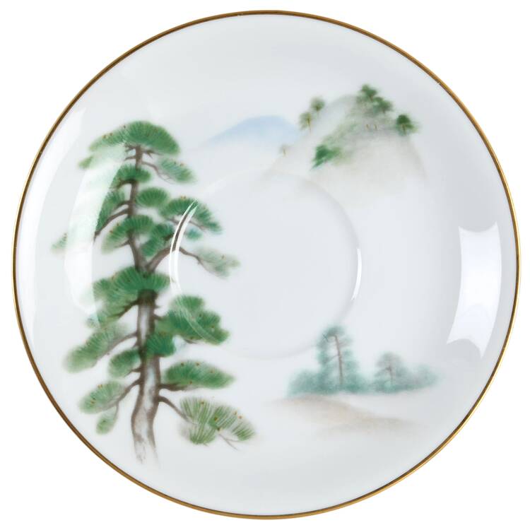 MYS202 (Gold Trim) Saucer