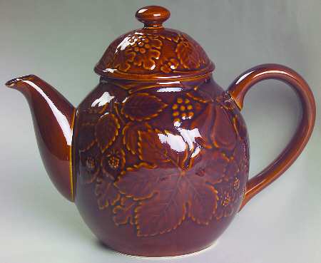 Woodbury Cinnamon Teapot & Lid