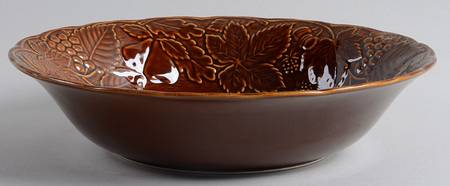 Woodbury Cinnamon 9" Round Vegetable Bowl
