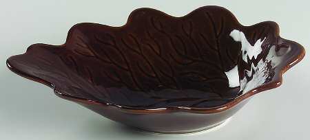 Woodbury Cinnamon 4" Leaf Dish