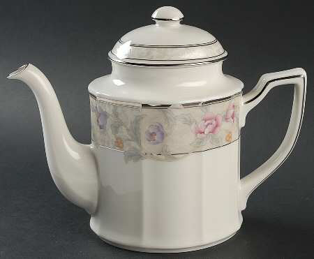 Avery Platinum Tea/Coffee Pot & Lid
