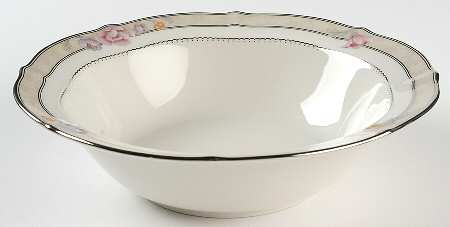 Avery Platinum 9" Round Vegetable Bowl