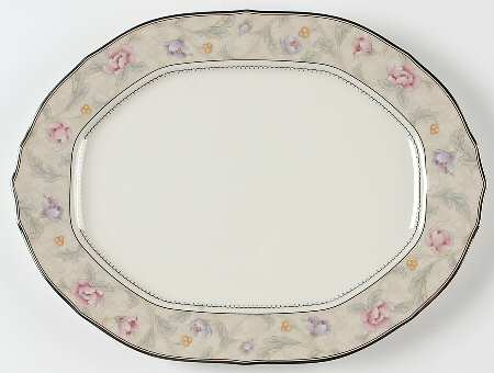 Avery Platinum 14" Oval Serving Platter