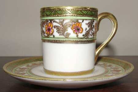 N2312 Flat Demitasse Cup & Saucer Set