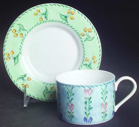 Nuance Flat Cup & Saucer Set