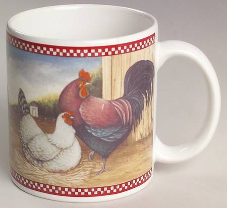 Chicken Scratch Mug