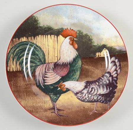 Chicken Scratch Salad Plate