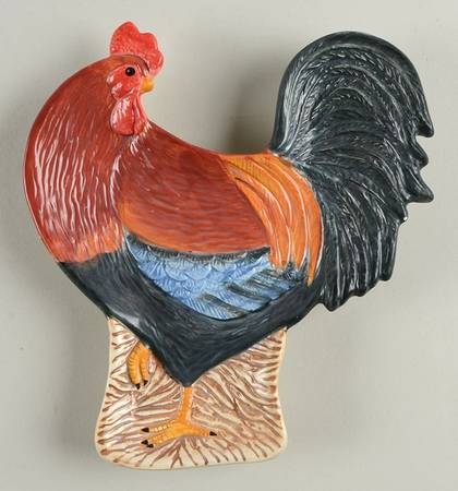 Chicken Scratch Spoon Rest/Holder (Holds 1 Spoon)