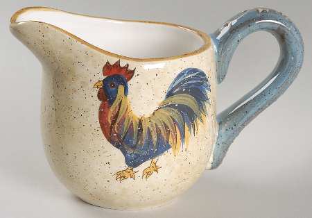 Rooster Cafe Creamer