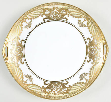 N2369 Handled Cake Plate