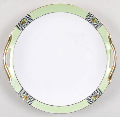 N2381 Handled Cake Plate