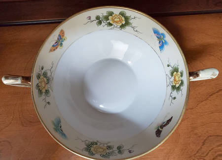 N2387 Flat Cream Soup Bowl