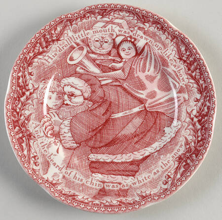 Twas the Night Before Christmas Dessert/Pie Plate