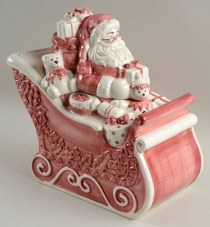 Twas the Night Before Christmas Cookie Jar & Lid by Noble Excellence
