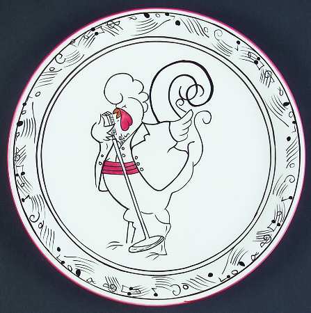 The Coop Salad Plate