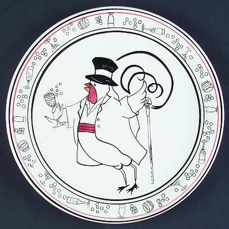 The Coop Salad Plate
