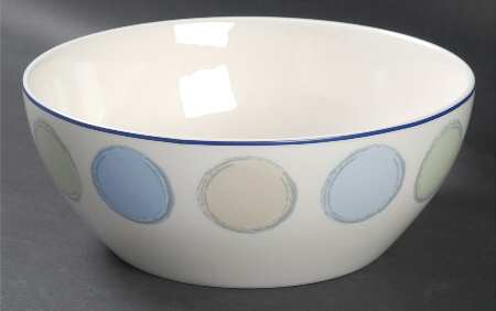 Java Blue 7" Round Vegetable Bowl