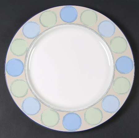 Java Blue 12" Chop Plate (Round Platter)