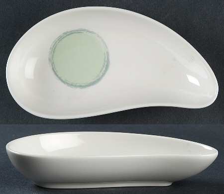 Java Blue Small Teardrop Dish