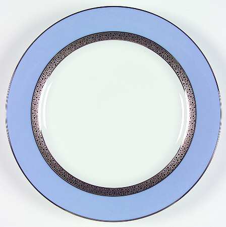 Piedmont Platinum Accent Luncheon Plate