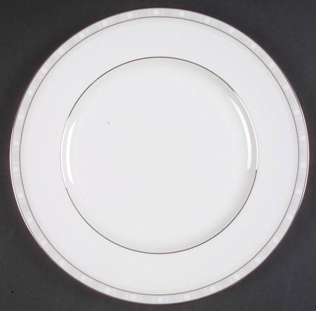 Aria Platinum Salad Plate