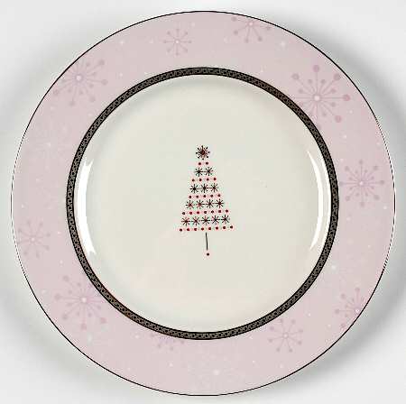 Aria Platinum Holiday Salad Plate