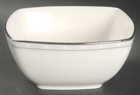 Aria Platinum 5" Square Vegetable Bowl