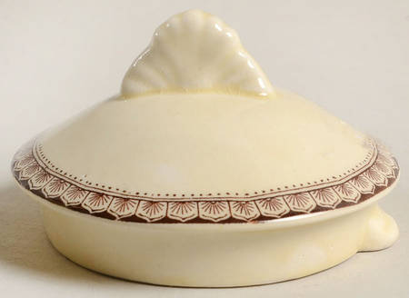 Ophelia Brown Multicolor Lid for Teapot