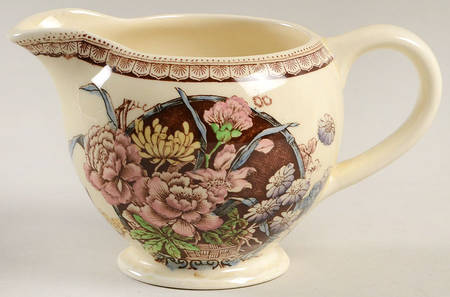 Ophelia Brown Multicolor Creamer