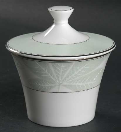 Les Feuilles Sugar Bowl & Lid