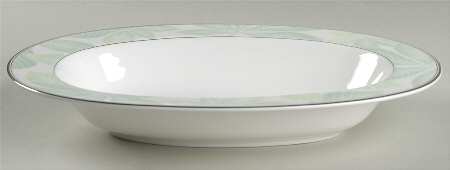 Les Feuilles 11" Oval Vegetable Bowl