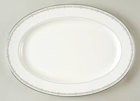 Blue Star Sapphire 14" Oval Serving Platter